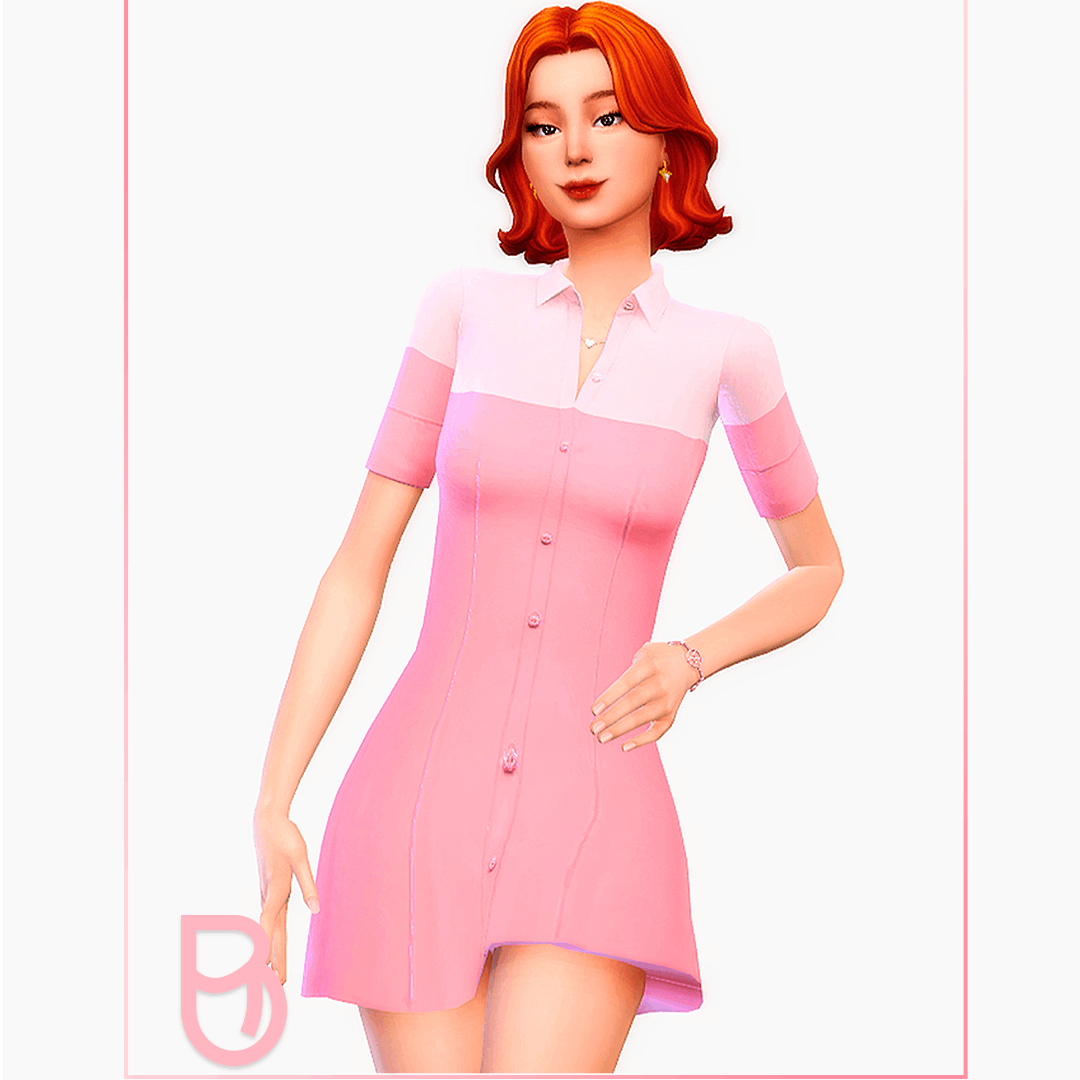 Liz Collared Dress