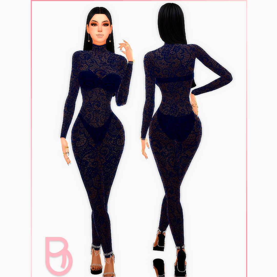 Mia Romper Lace