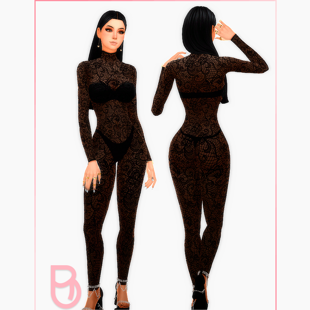 Mia Romper Lace