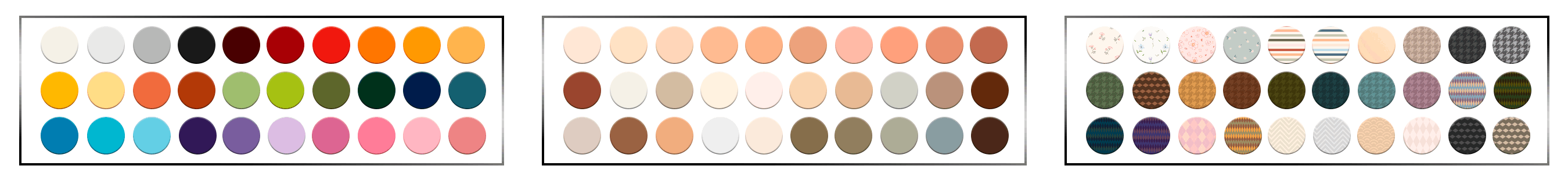 Color palette for POWERFUL COLLECTION 💪✨ collection