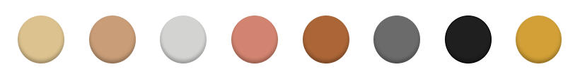 Color palette for Mom Necklace Girl - Version 1