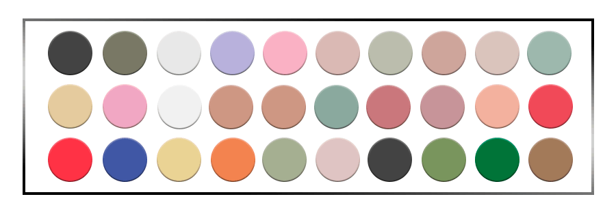 Color palette for Eleanor Romper - Version 3