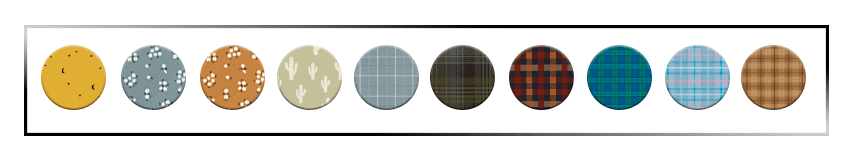 Color palette for Woman Chef Uniform Long Sleeves - Version 3